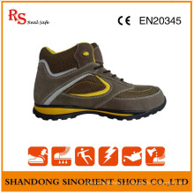 Chaussures de sécurité de randonnée à semelle souple de sécurité Chaussures de travail de confort